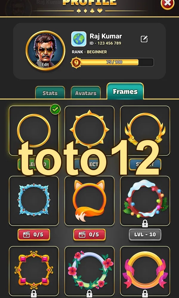 toto12 Tangkapan Layar - APK Resmi